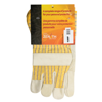 Fitters Patch Palm Gloves, Large, Grain Cowhide Palm, Cotton Inner Lining YC386R | Helyx Safety & Industrial Supplies